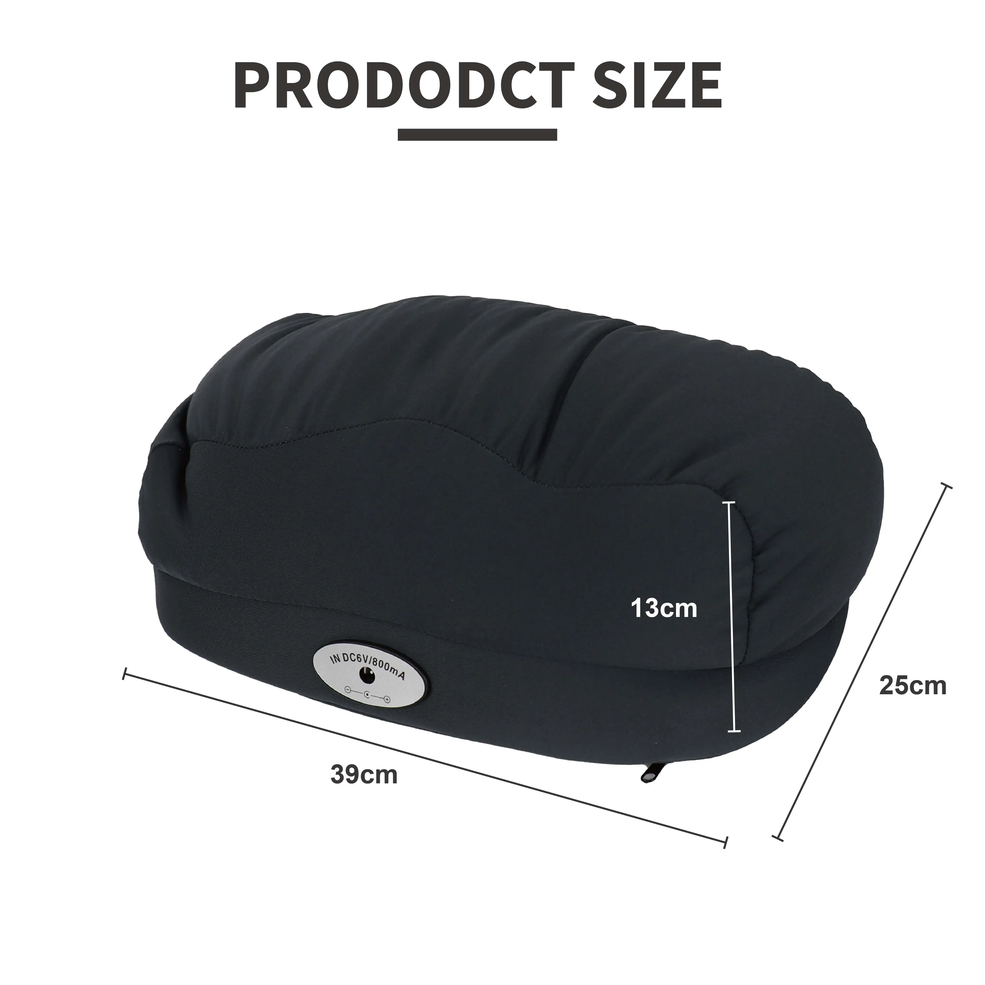 Wholesale Adjustable Ergonomic Office Under Desk Vibration Foot Rest Cushion