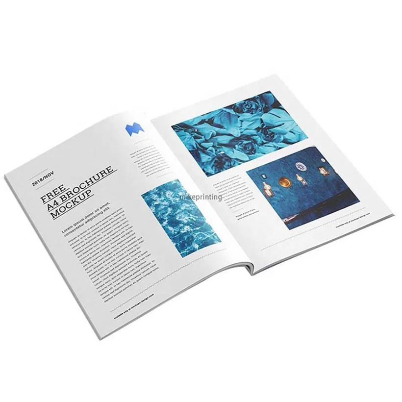 2021 Customized Full Color Porter  Printing  Offset Printing Magazine/Booklet