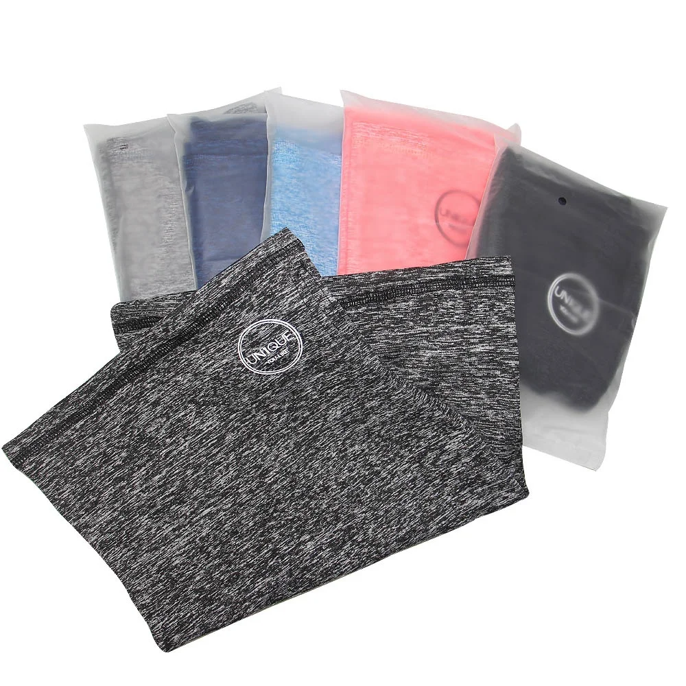 Winter Cationic fleece neck gaiter Headwear Balaclava Bandana with ear loop with custom logo printing