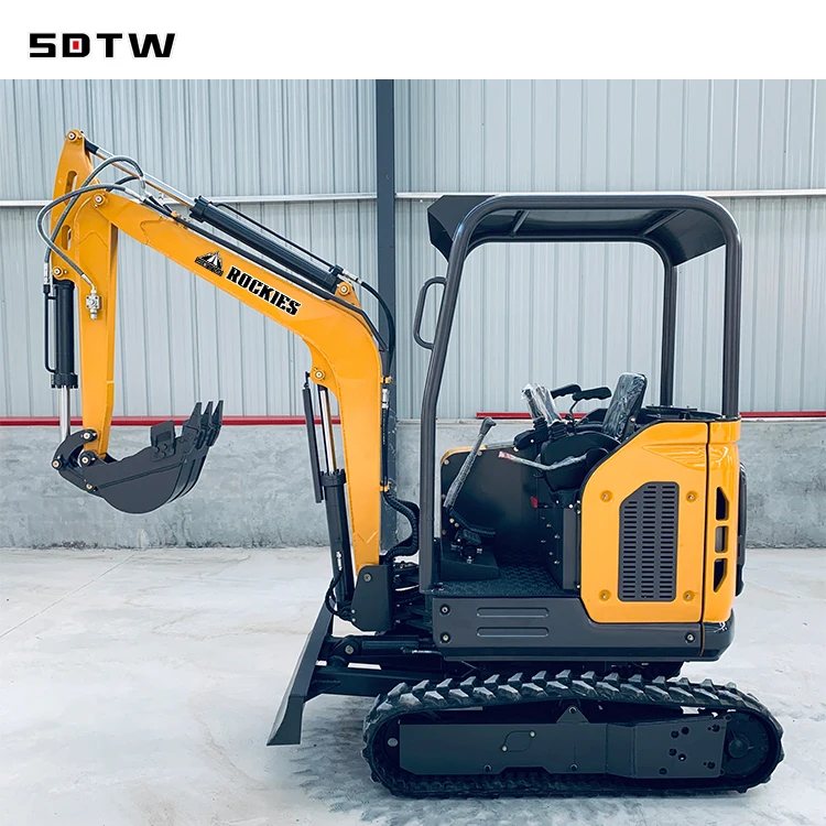 SDTW TW20 excavator 1ton 2ton 2.5t 2.8t 3.5T 4T crawler excavator with Kubota Yanmar engine Low price mini excavator for sale