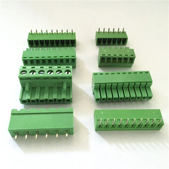  PCB винтовая Клеммная колодка 5 08 мм Шаг 2pin 8pin 10pin