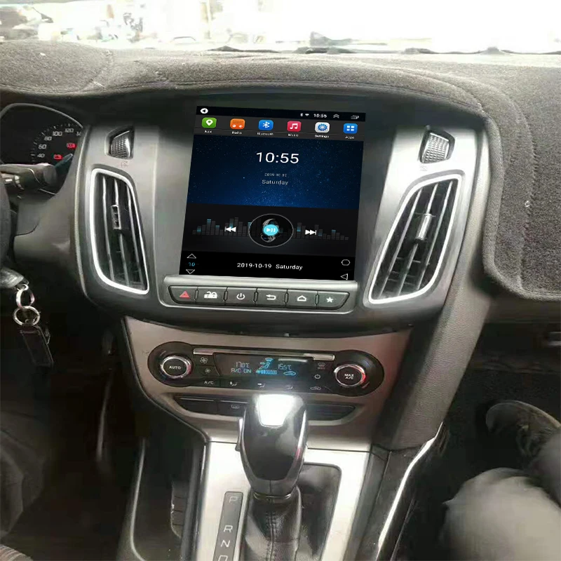 Android 10 навигация автомобильное стерео радио Автомобильный DVD видео 4 дюйма для Ford Focus 2013-2017 carplay wifi головное устройство