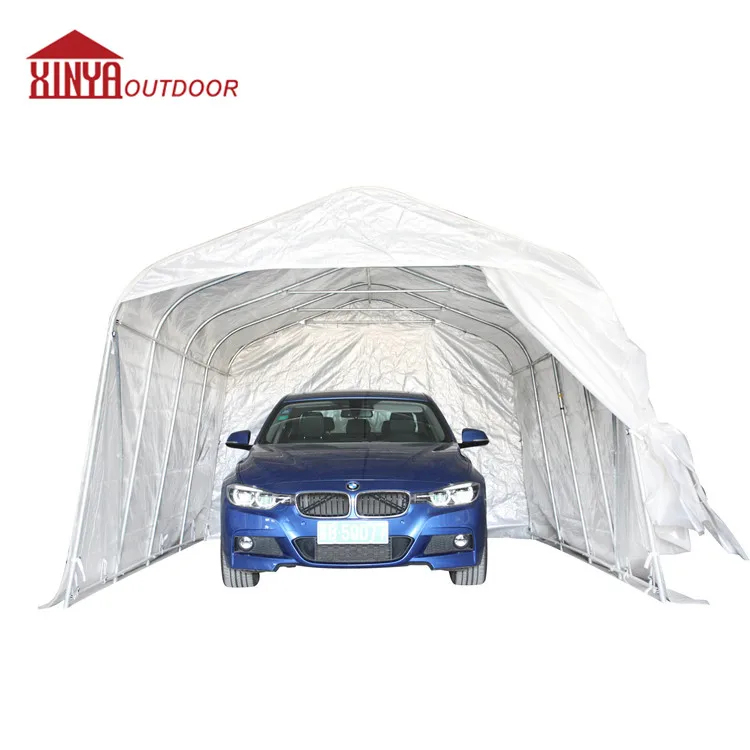 Зимний навес с боковыми окнами 11 дюймов X 20 дюймов x 7 дюймов 3 дюйма, изготовлен из 185 г ПЭ брезента и 19 калибра оцинкованных стальных трубок