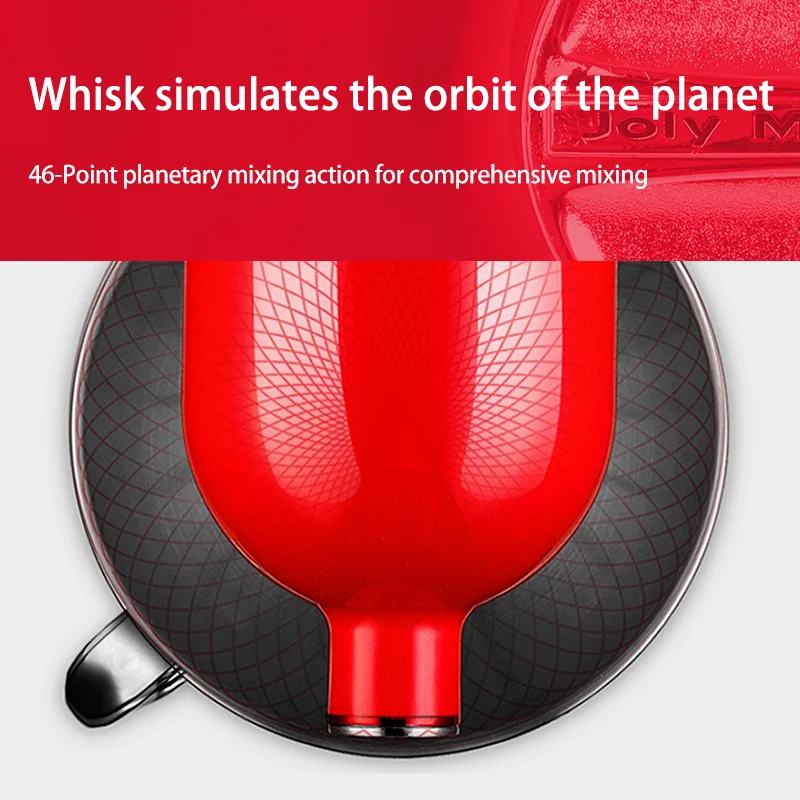 3 in 1 Commercial Electric Cake Food  Egg Whisk Planetary Bread Dough Mixer Machine