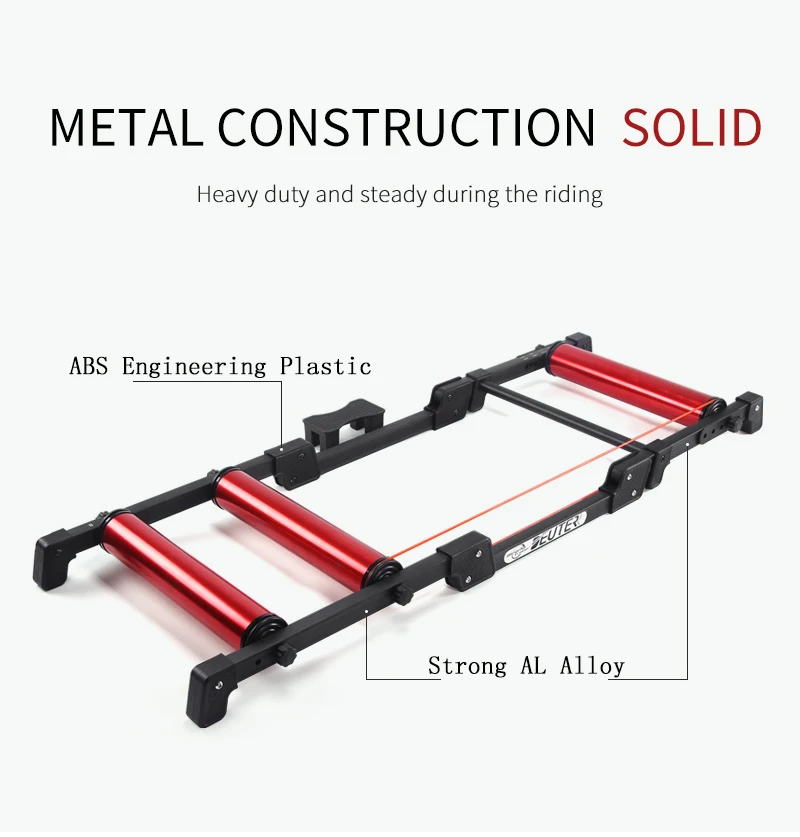 rodillo bicicleta Cycling Training Fitness Bicycle Trainer MTB Road Bike Rollers