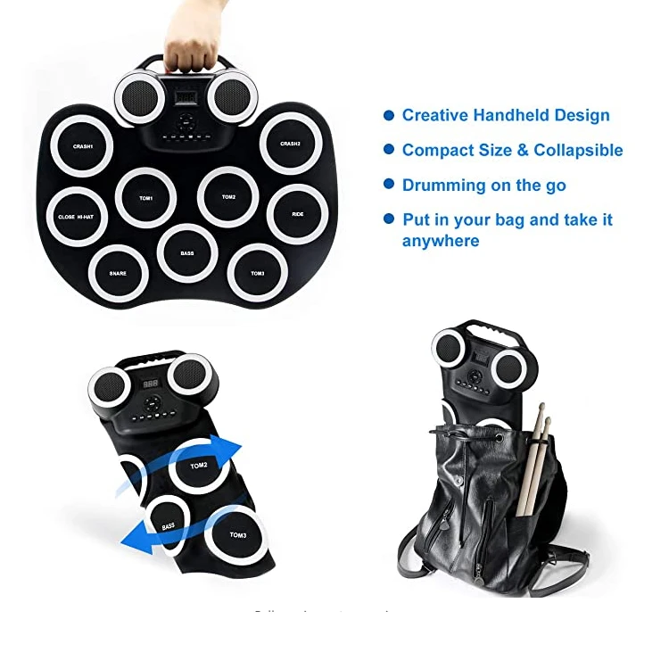 Digital Promotion Gift Pearl Drum Set Professional Electronic Drums Set Full Set