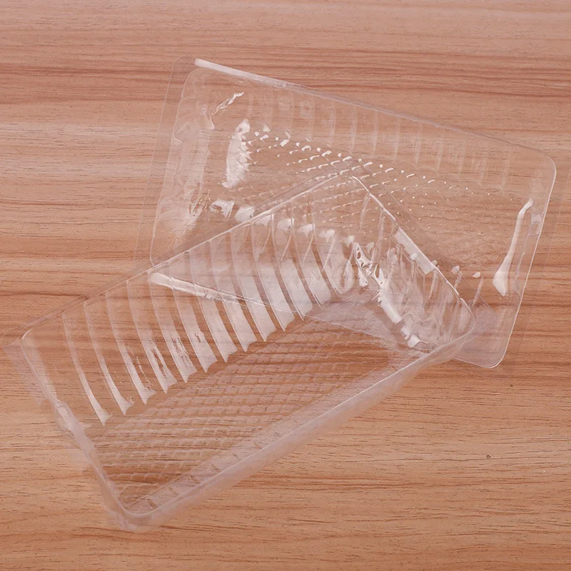 Пластиковая упаковка из ПП, одноразовая прозрачная коробка для хранения продуктов, коробка для шоколадного печенья