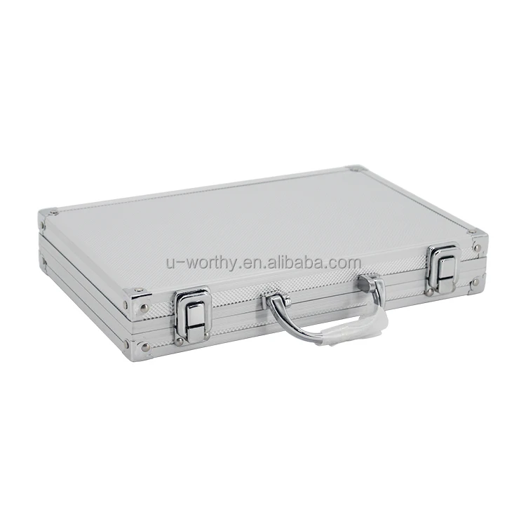 Ningbo Manufacturer Factory Price Hard Metal Frame Aluminum Suitcase with Custom EVA Foam Aluminum Equipment Tool Case Box