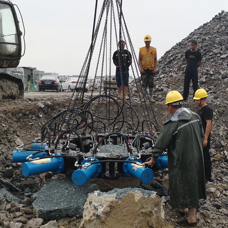 20t 30t Hydraulic Pile Driving Durable Hydraulic Pile Breaker with Integrated Safety Features