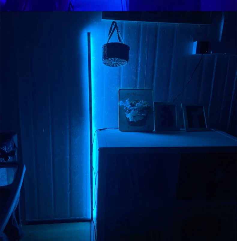 Floor Triangle Floor Lamp Standing Lamps Home Decor Simple Nordic Light Metal Modern