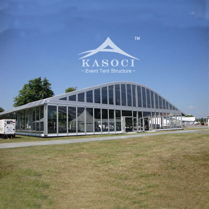 Large size custom arch canopy reinforced cross bar advertising event curve tents for sale