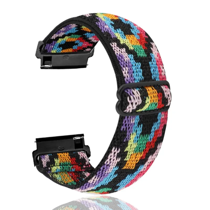 Shenzhen Factory Watch Strap For Garmin move3 watch fabric nylon elastic adjustable bands for Garmin Fenix 6/pro