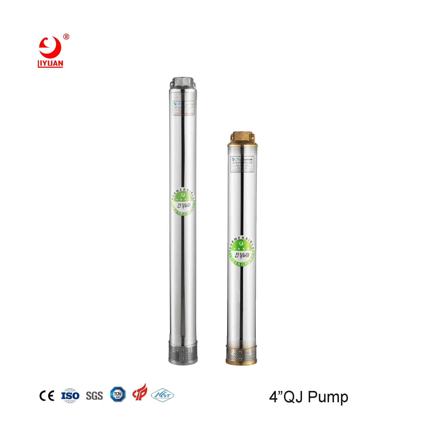 High Efficient Deep Well Borehole Submersible Pumps