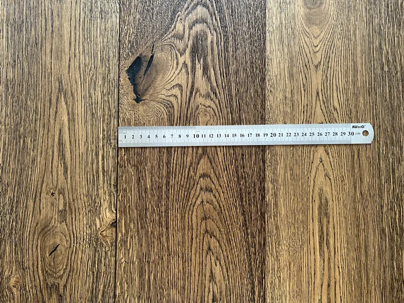 Wax oild hard brushed Engineered oak flooring factory price