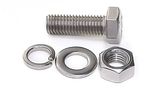 M3 M4 M5 M6 M8 M10 M12 304 stainless steel screw bolts and nuts manufacturers nylon nuts hex hexagon lock nut