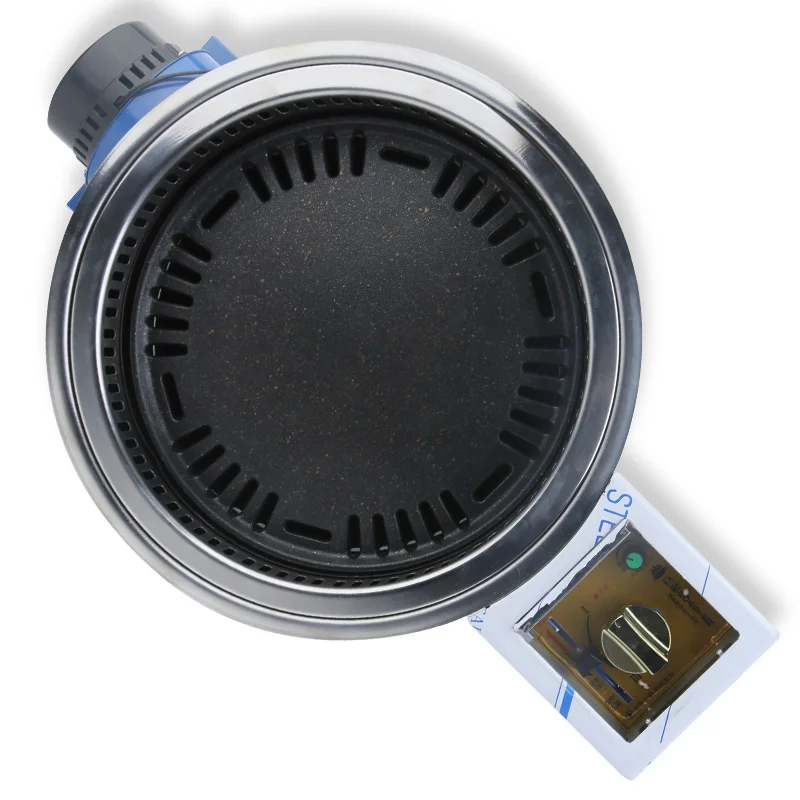 Высококачественная внутренняя настольная Встроенная нержавеющая сталь офсетная Электронная зажигалка для барбекю