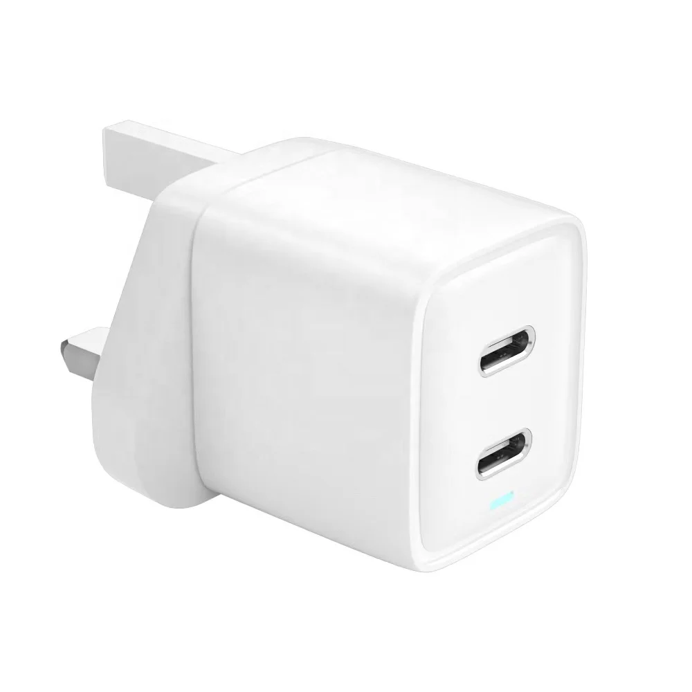 Vina Multiple Charger Dual Port Manufacturer Chargers Travel Adapter Pd Pps 20W 40W Fast Charging Wall Charger For Anker