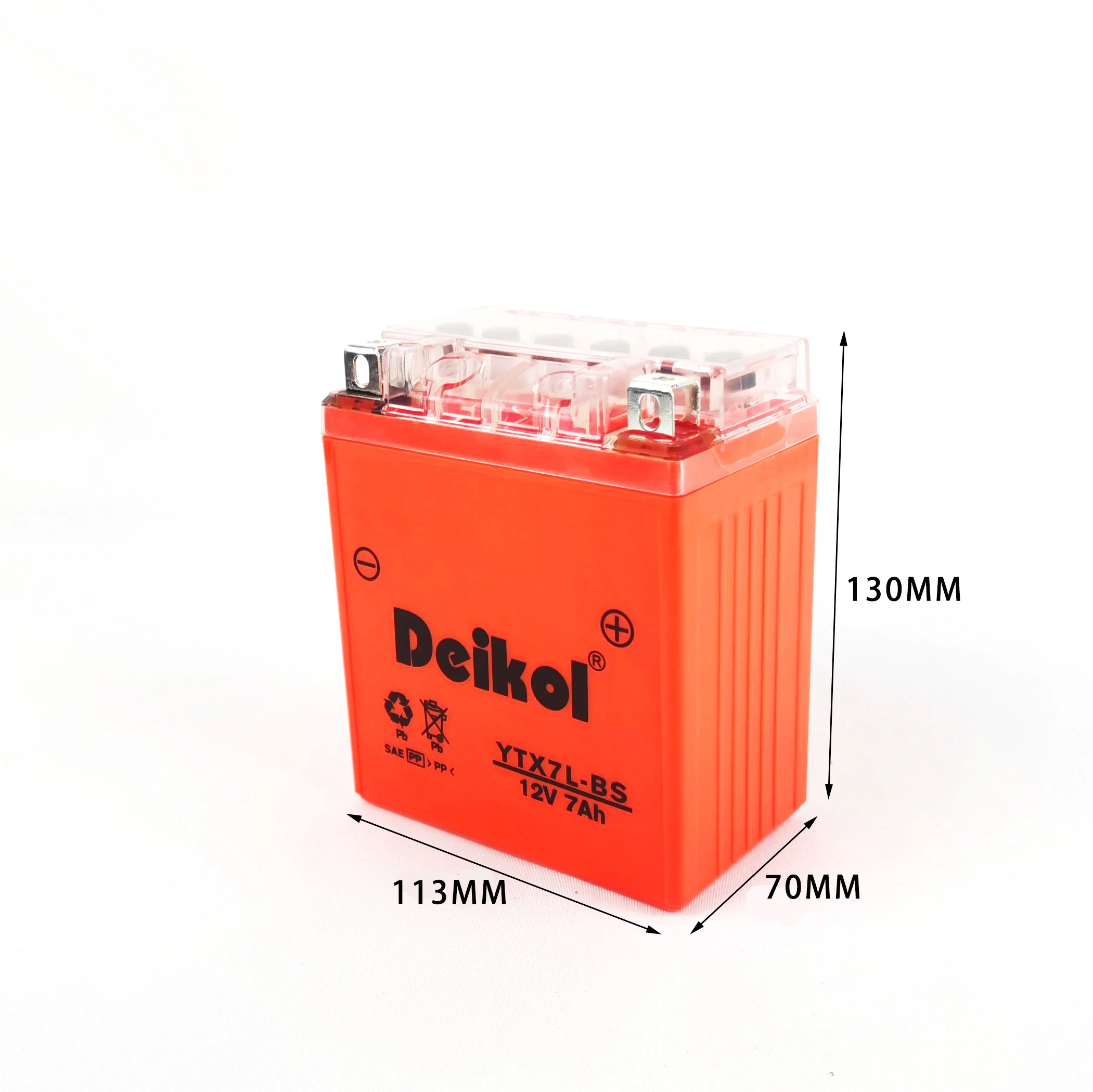  12v 7ah Maintenance free gel battery