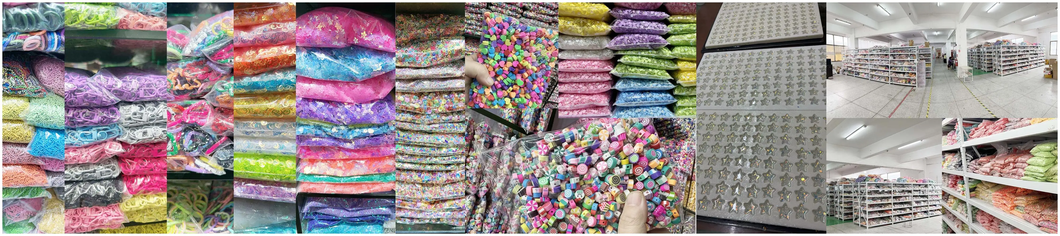 Bulk Cheap Small Slime Package Waxberry Charms Mix Flower Clay   DIY Slime Nail Phonecase Craft Making