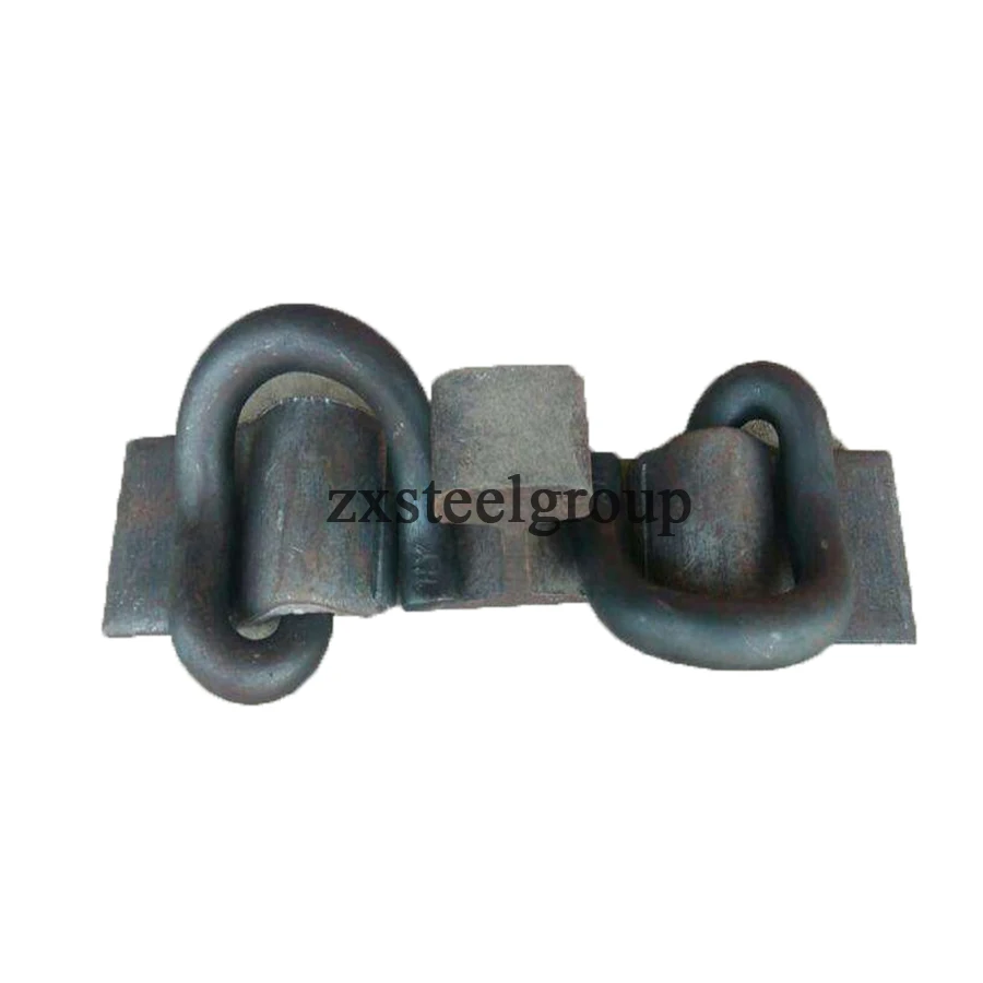 Rail parts accessories railway elastic clip for fastening railroad