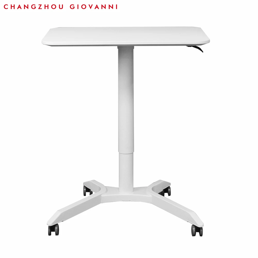 MAG Table Student Desk Pneumatic Height Adjustable Sit And Stand Table Gas Lifted Moveable Office COMPUTER Standing Desk