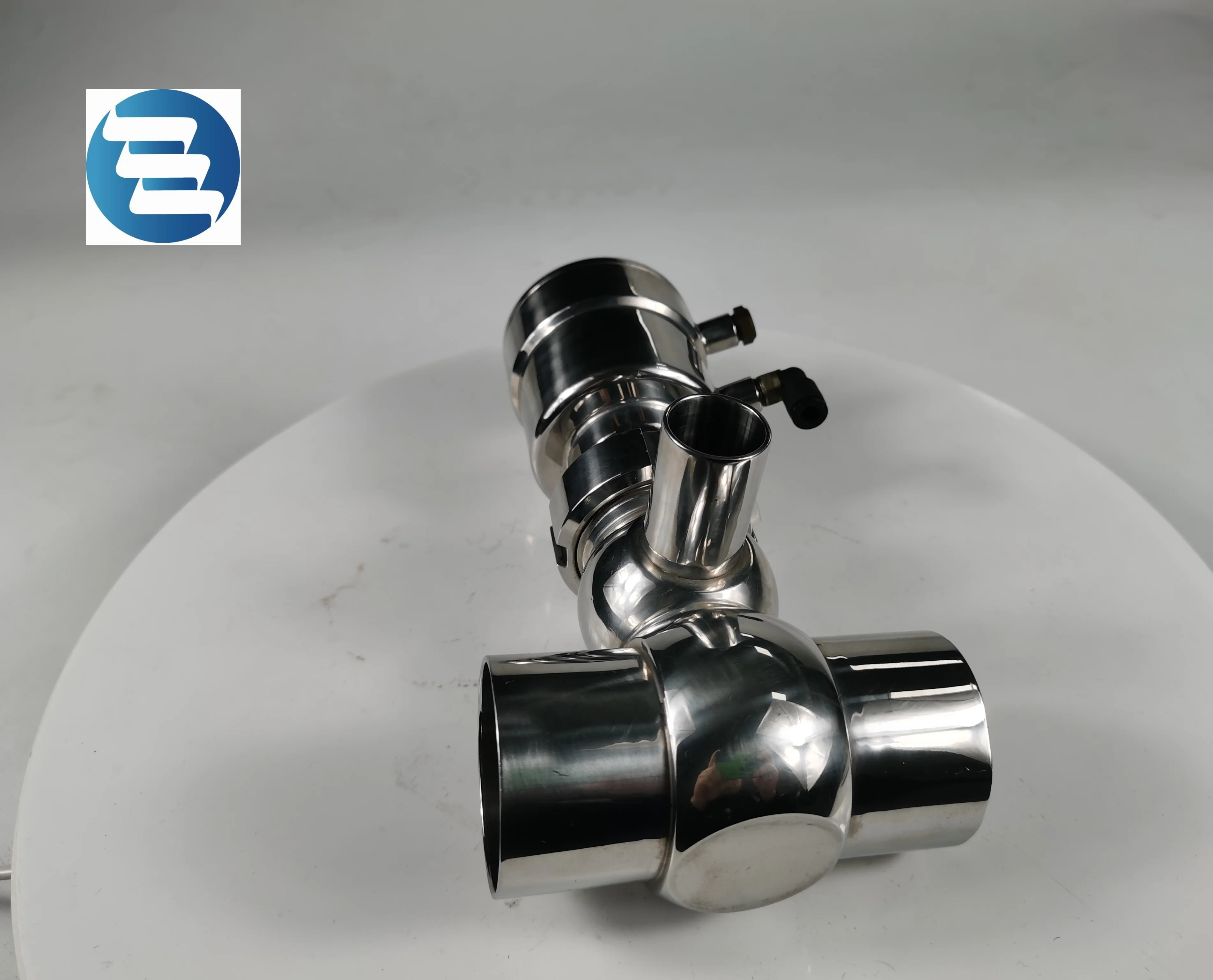 Санитарный Двухместный клапан sss304/316L с 1066 интеллектуальной управляющей головкой компании BURKERT