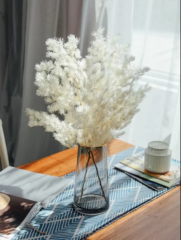 Консервированный Спаржевый папоротник из спаржи сушеный для DIY цветочных композиций домашний Свадебный декор
