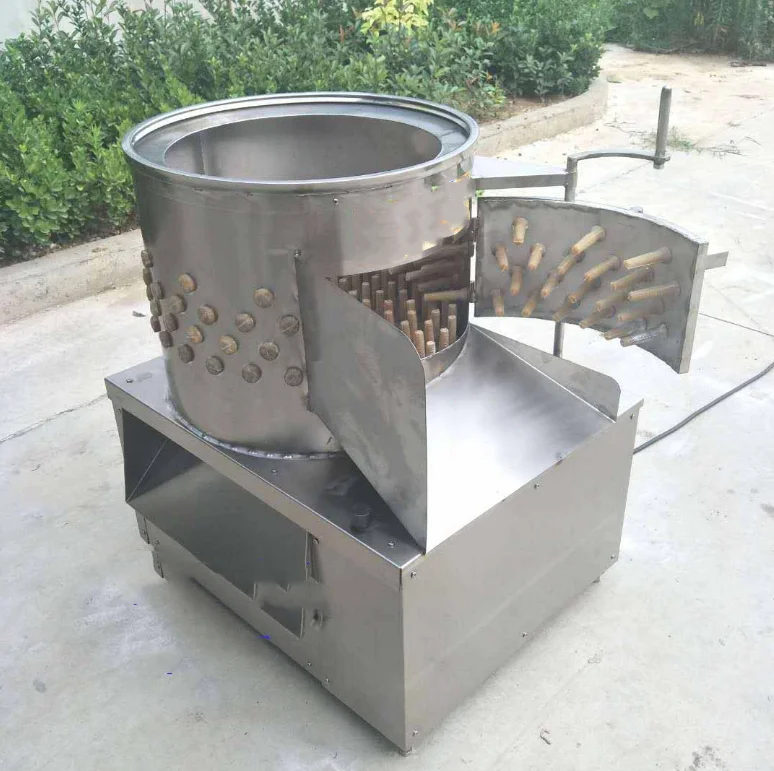 
stainless steel chicken feet skin peeling machine 