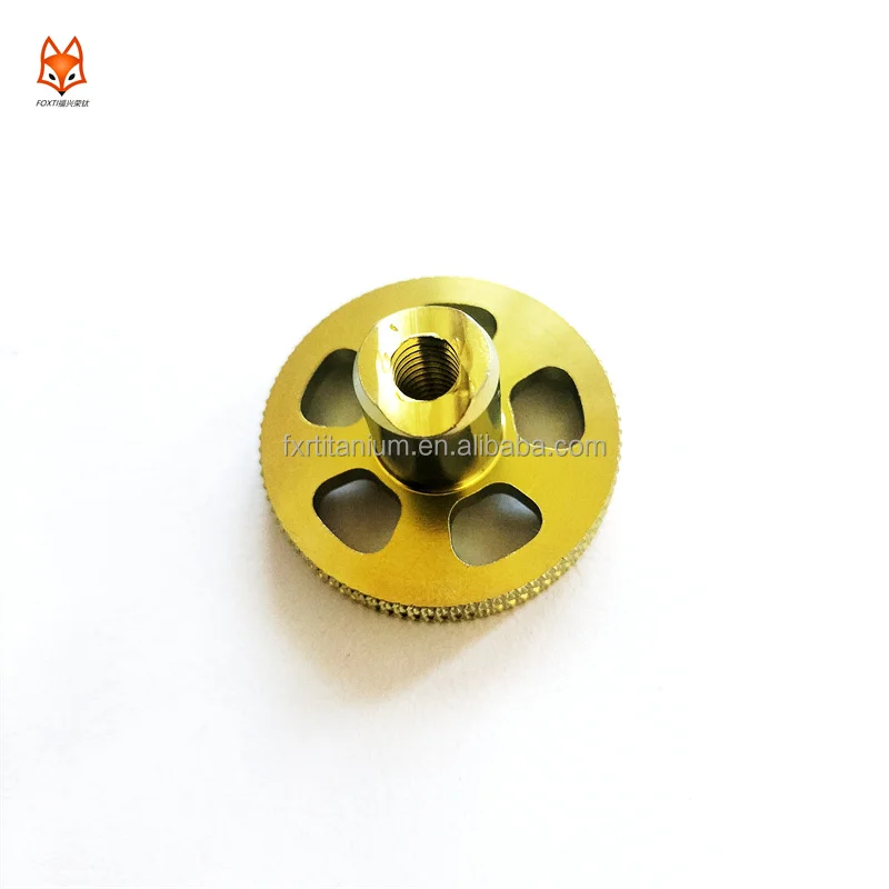 factory custom CNC product Gr5 colorful anodized PVD coated motorcycle brake lever swing arm Titanium Rear brake rocker arm part