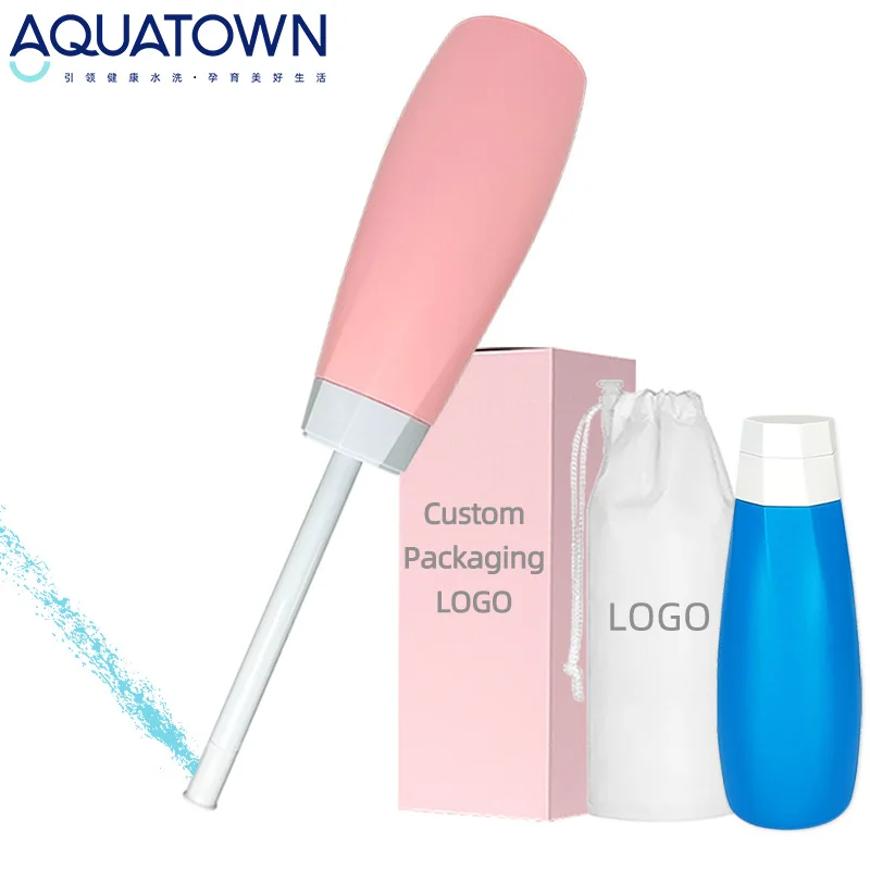 Manufacturer Tragbares Bidet Muslim Shower Travel Bidet De Voyage Clean Body Travel Shattaf  Peri Bottle Portable Bidet