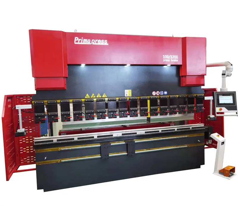160T 3200 cnc press brake and auto hydraulic plate bending machine with E21 control system