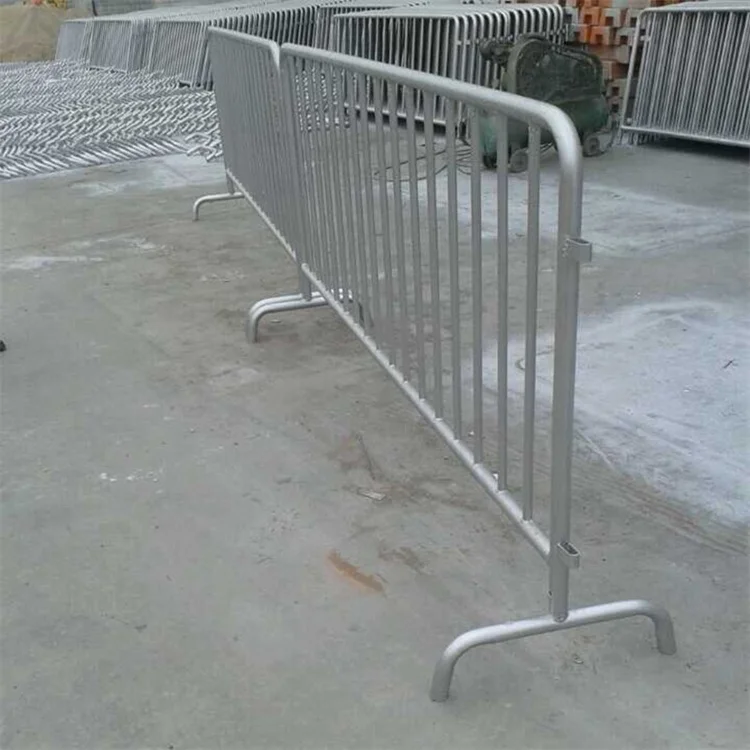 Wholesale Galvanized Used Metal Outside Activity Cycling Concert Crowd Control Pedestrian Barrier For Sale