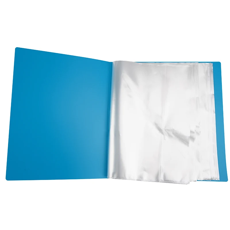 customer Logo Brand A4 size 100 pages  clear folder for office use PP Clear Folder