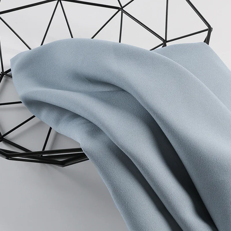 95%polyester 5%spandex 50D stretch twill chiffon fabric soft breathable fabric for suit pants
