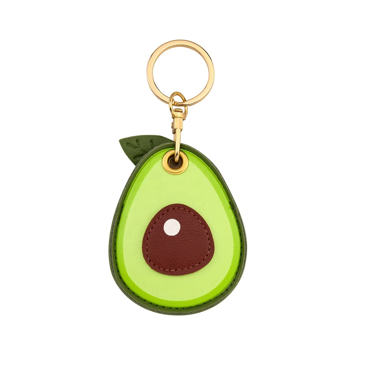 Custom Leather Chain  Leather Key Holder Keychain Cute Protective Case for Iphone Bag Suitcase