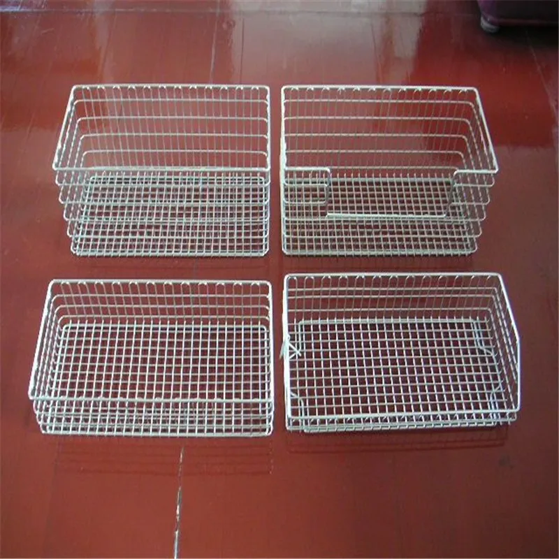stainless steel wire mesh storage baskets Disinfection Basket for Medical Use/Production of stainless steel disinfection basket