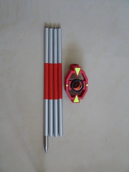 Leica Brand Total Sration Surveying Accessories Mini Prism for Total Station with Pole Mini Prism