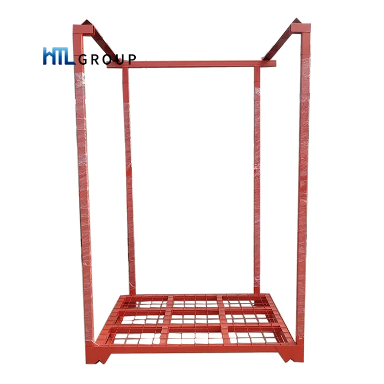 Quakeproof stable portable industrial pallet storage frame for southeast asia