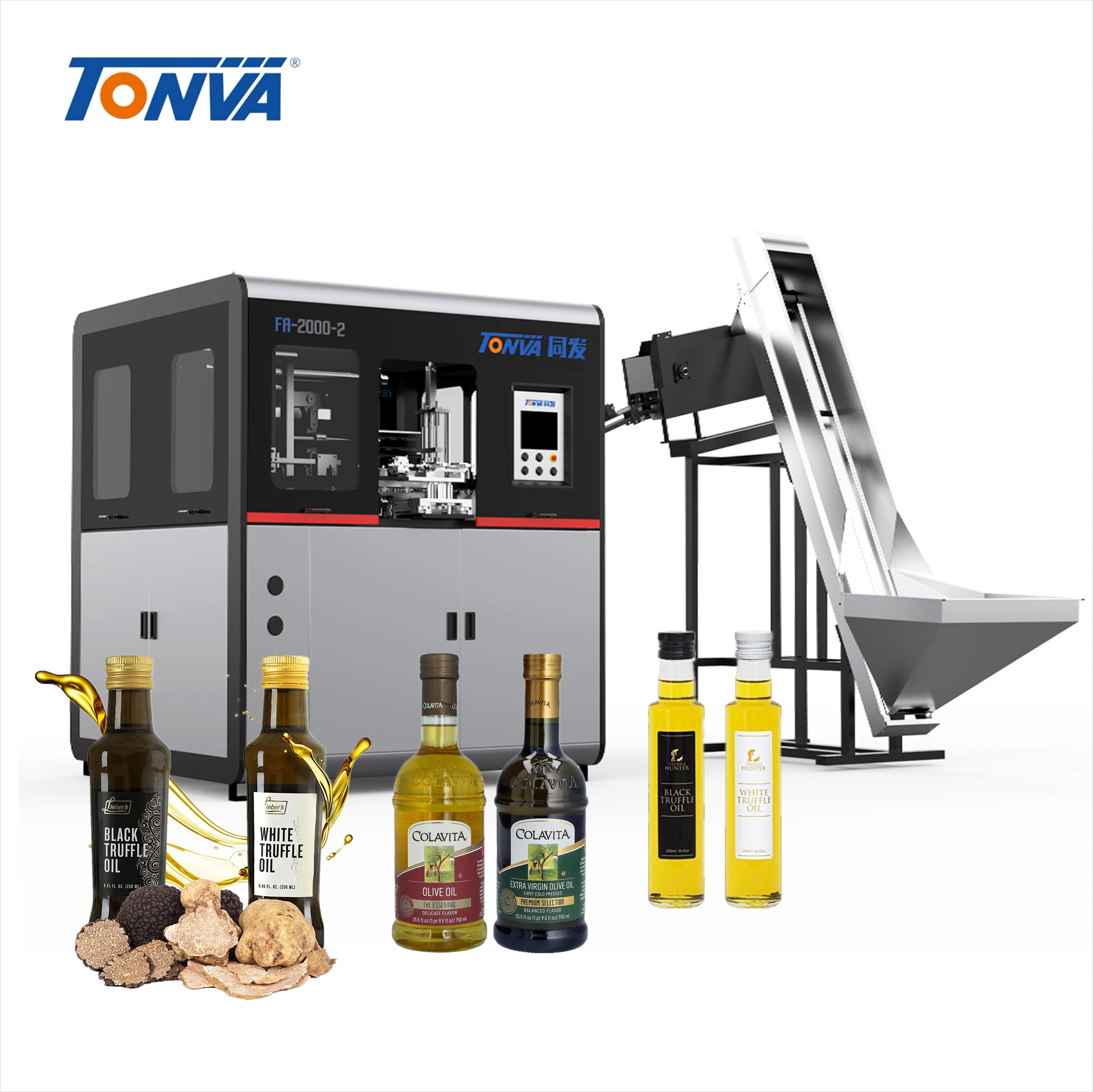 Hot Sale Tonva Making PET 200ml Sauce Bottle Stretch Blowing Molding Machine all kinds of model