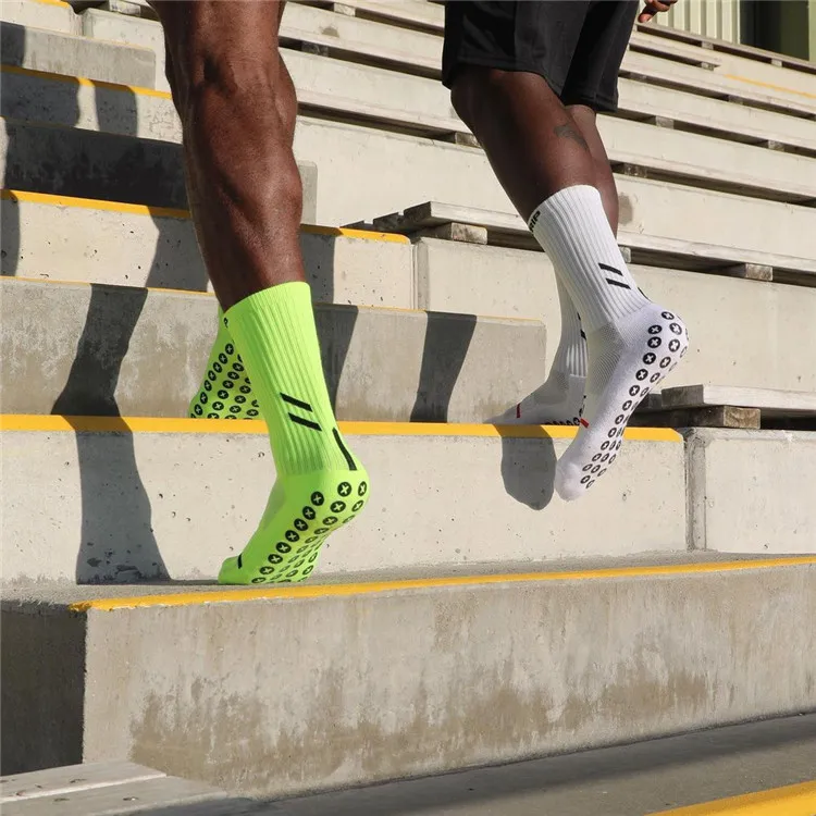 Custom Logo Football Socks Professional Anti Slip Grip Soccer Football Sock High Quality Non Slip Sports Sock Men Women Youth