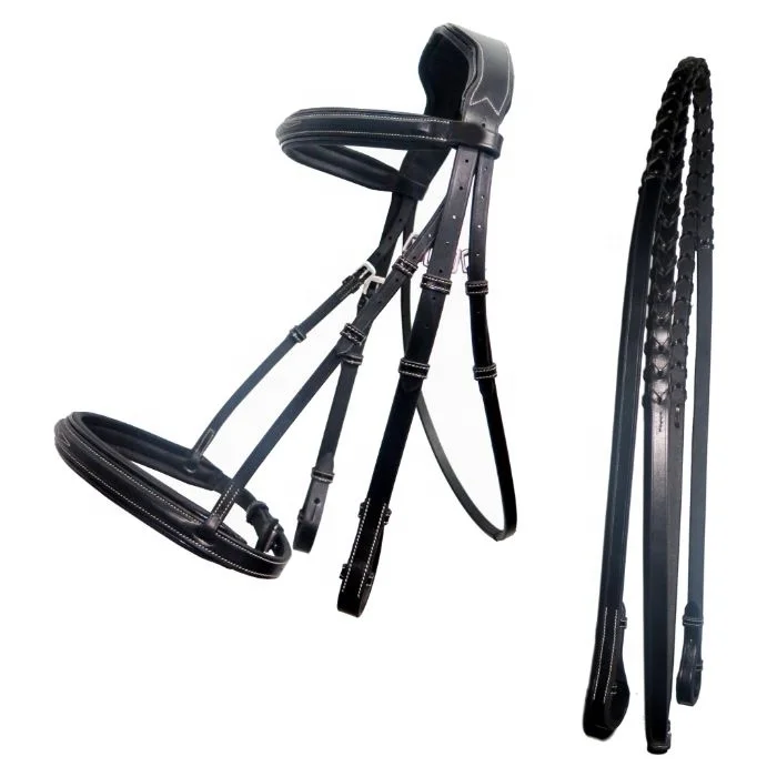 Clinchered Flash Bridle Premium Leather Western Style Accessories