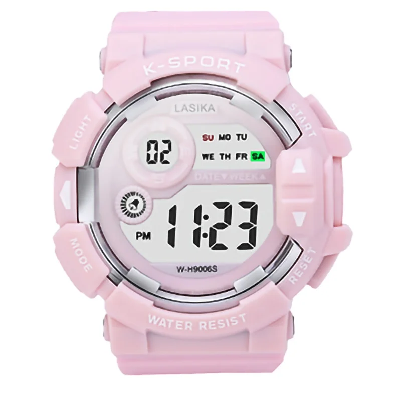 Wholesale China digital watch women water resist with alarm function relogio