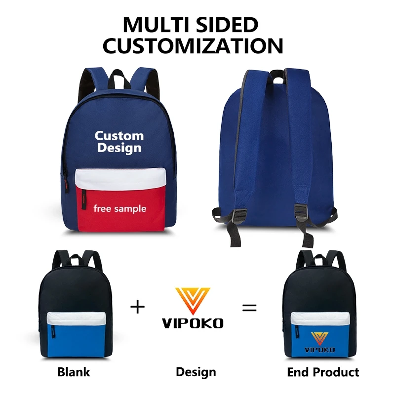 Wholesale Promotional Custom Teenagers School Bags Fashion Waterproof Kids Backpack School Bag Printed Logo Leisure sports bags