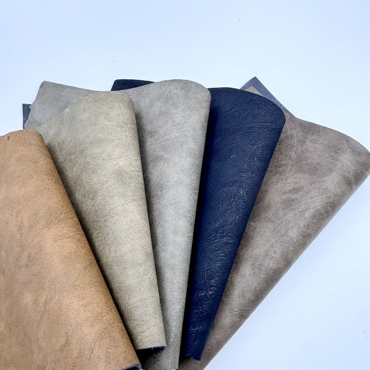 Imitation leather animal printed soft PU leather artificial leather for shoes