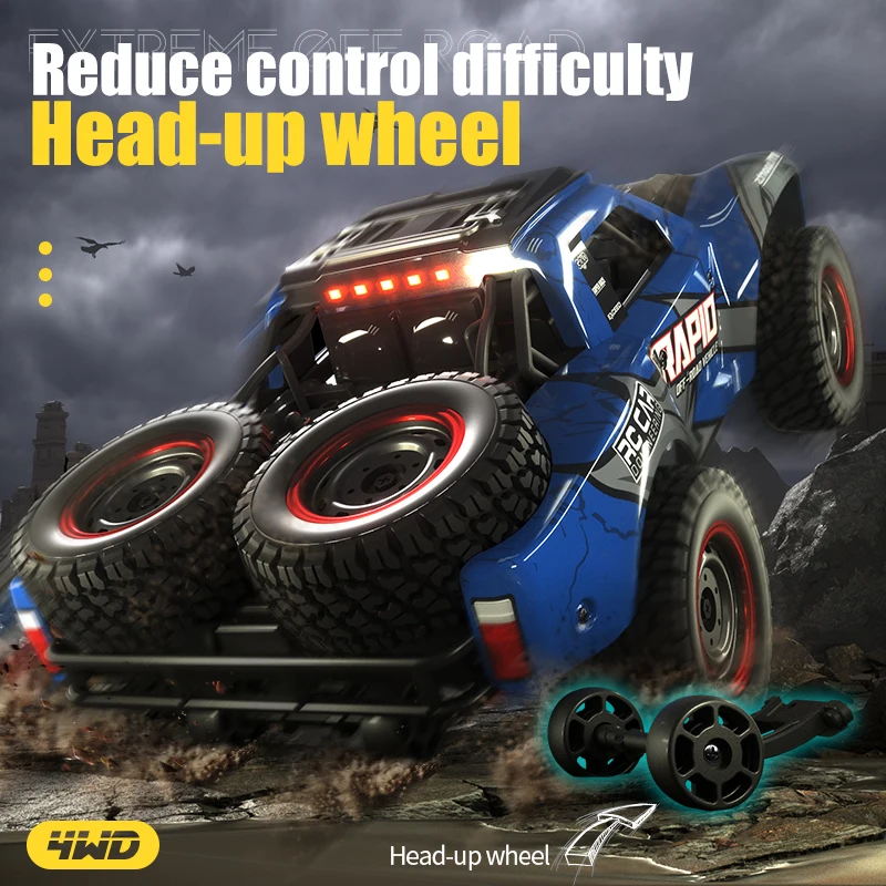 New racing vehicle 70km/h rc car drift rc car 4x4 high speed off road 120m brushless strong power