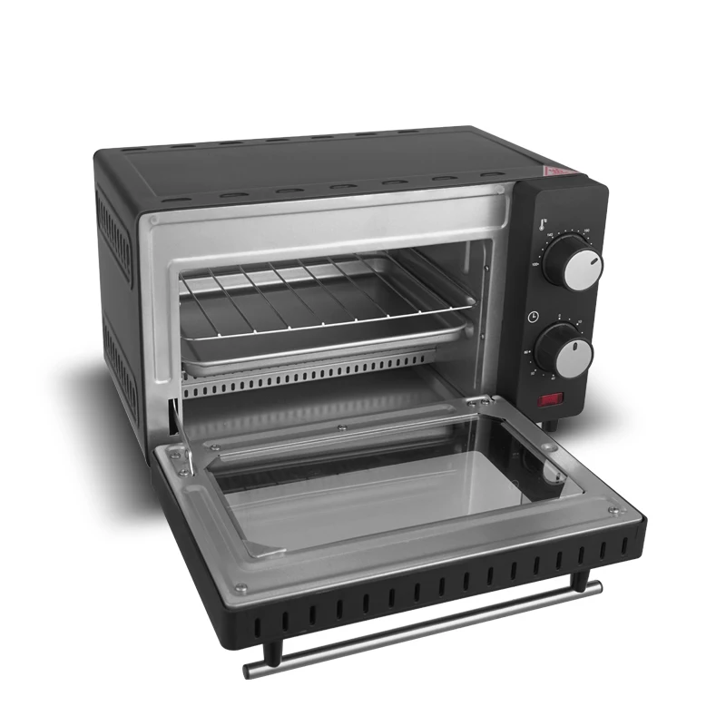 Portable 9L Capacity Retro Knob Oven Fast Cooking Toasting Toaster Ovens