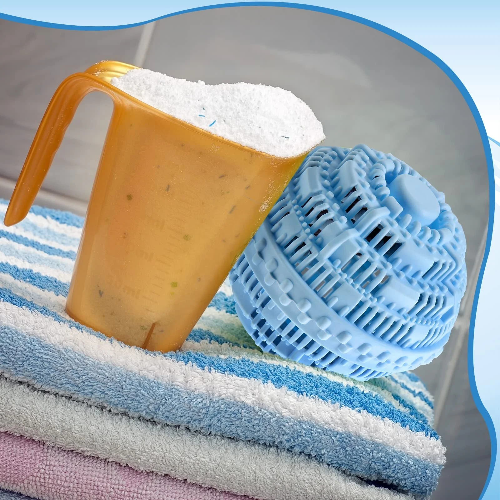 Perfect Alternative to Laundry Detergent Dryer Tumble Balls Reusable Laundry Balls Large Washing Cubes for Washing Machine