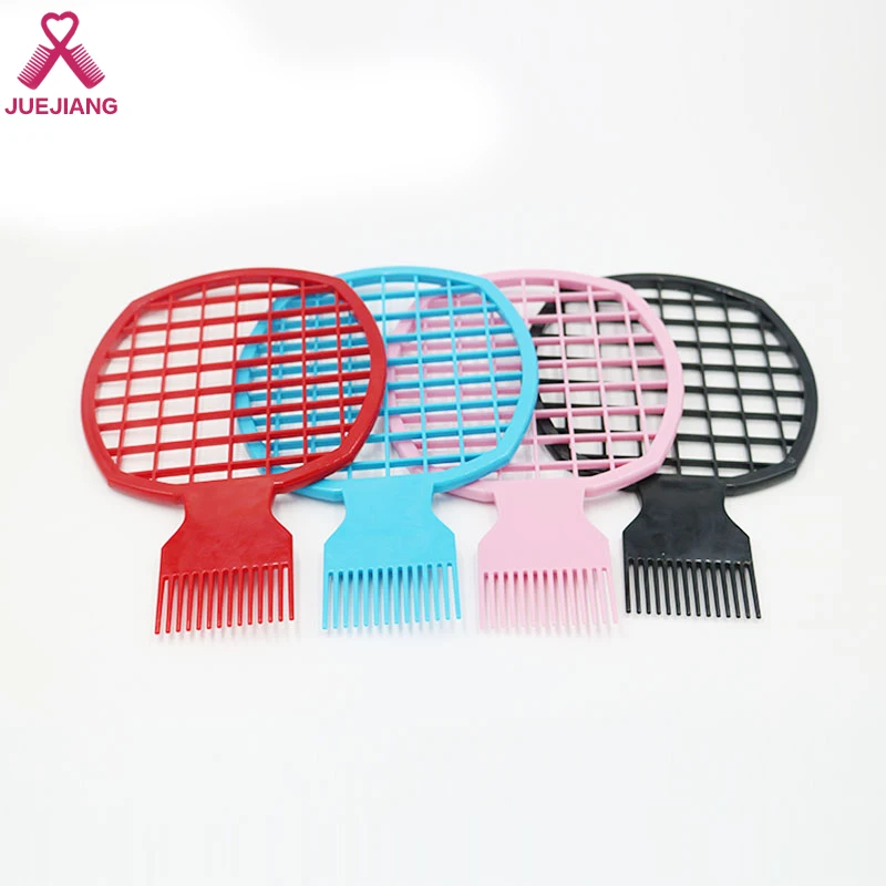 Free Sample Professional African Hairdressing Twist Wave Curly Hair Comb Salon Barber Mesh Tin Foil Hot Brush Hairdressing Tool