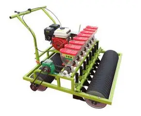 Hand push gasoline vegetable seed seeder  Grain Medicinal Material Seeder