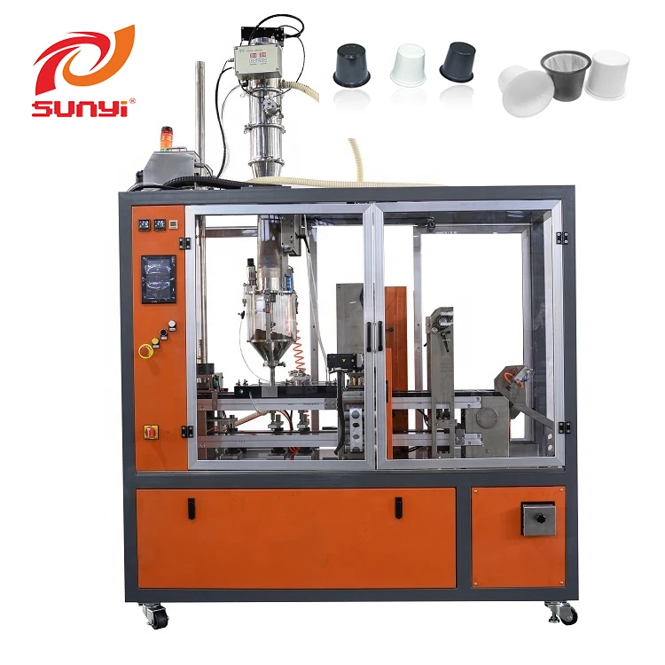 one lane 2000 pcs/hour Tea Water Juice Honey Liquid Powder Coffee Capsule Filling Packaging Machine Compatible Filling Equipment